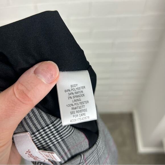 Candie’s Plaid Print Pencil Mini Skirt Size XS - Picture 4 of 9